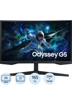 Монитор Samsung G55C S27CG550EI (LS27CG550EIXCI) VA/2560x1440/HDMI/Curved