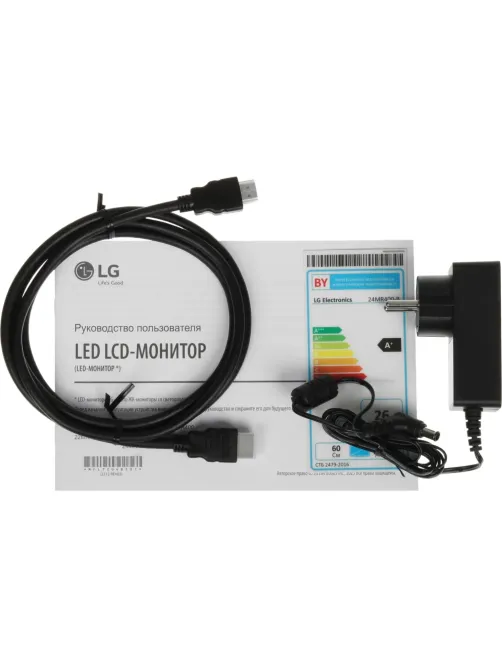 Монитор LG 23.8 24MR400-B IPS FHD HDMI VGA 100Hz 250cd Ex