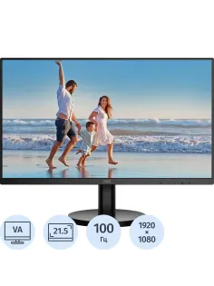 Монитор 21.5 AOC 22B30HM2 Black (VA, FHD, 120Hz, 250 cd/m,3000:1,HDMI 1.4)