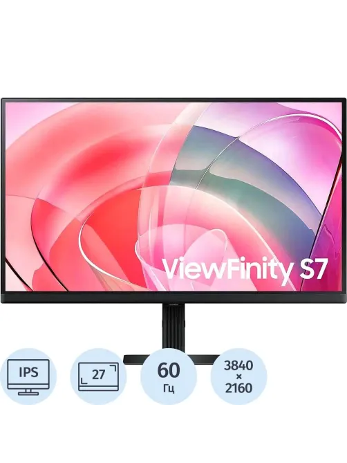 Монитор Samsung (LS27D700EAIXCI)27/4K UHD/IPS/60Hz/350cd/5ms/HDMI/DP