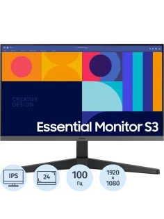 Монитор Samsung S24C330GAI (LS24C330GAIXCI) 24/IPS/FHD/4ms/250cd/100Hz
