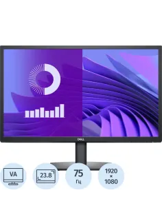 Монитор Dell 23.8 E2425H VA LED 250cd 1920x1080 75Hz VGA DP FHD