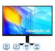 Монитор Samsung S27D800EAI 27 Wide LCD 4K, 350 cd/m2, LS27D800EAIXCI