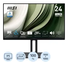 Монитор MSI 23.8 PRO MP245PG 16:9 FHD IPS HDMI DP  VGA  100Hz Black
