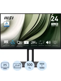 Монитор MSI 23.8 PRO MP245PG 16:9 FHD IPS HDMI DP  VGA  100Hz Black