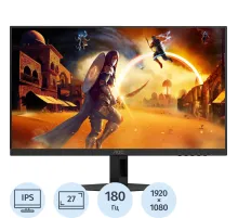 Монитор AOC (27G4XE)27/FHD/IPS/180Hz/300cd/0.5ms/HDMI/DP