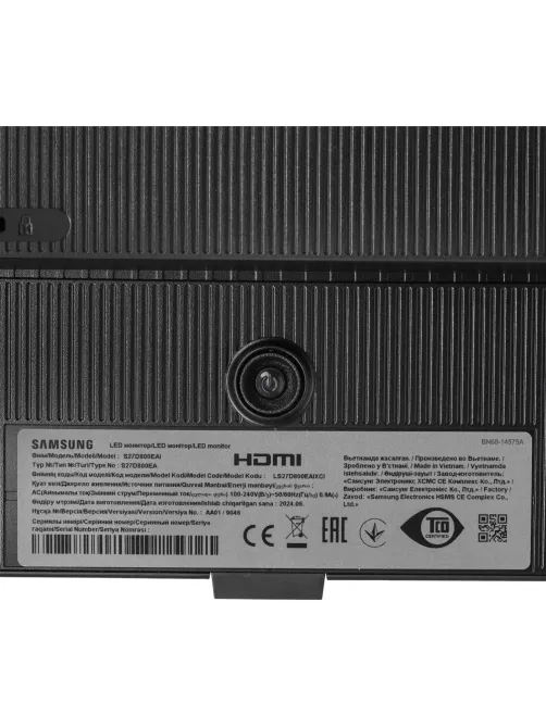 Монитор Samsung S27D800EAI 27 Wide LCD 4K, 350 cd/m2, LS27D800EAIXCI