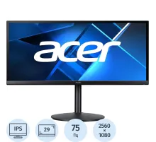 Монитор Acer (UM.RB2EE.005)29/WQHD/IPS/75Hz/250cd/1ms/HDMI/DP
