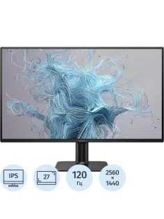 Монитор 27 PHILIPS 27E2N2500 Black (IPS, 2560x1440, 120Hz,HDMI 2.0, DP)
