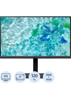 Монитор Acer Vero (UM.HB7CD.G04)27/WQHD/IPS/120Hz/350cd/4ms/HDMI/DP