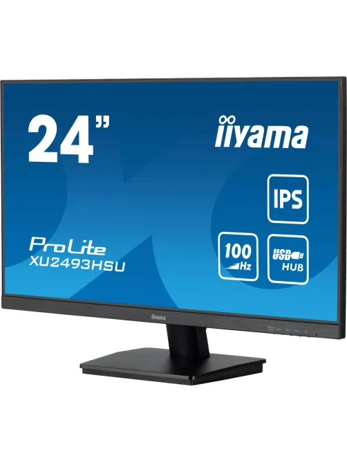 Монитор Iiyama 23.8 ProLite XU2493HSU-B7 FHD/IPS/100Гц/HDMI/DP/USB/черный