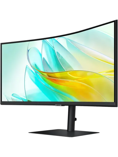 Монитор Samsung 34 LS34C650UAIXCI 1000R, 21:9/VA/UHD/100Гц/HDMI/DP/HAS