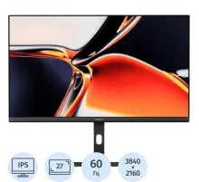 Монитор 27 Xiaomi A27Ui-EU (ELA6221EU)IPS/3840х2160/60Hz/HDMI/DP/USB-С(90W)