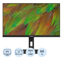 Монитор Philips 27B1N3800 27 4K/IPS/60Гц/Piv/HDMI/DP/USB/черный
