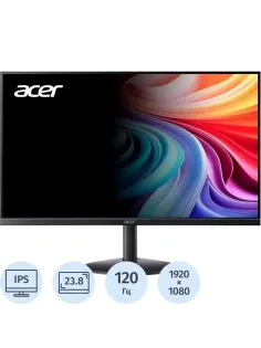 Монитор Acer 23,8 SB243YG0bi (UM.QS3CD.003) 16:9, IPS, FHD,120Hz,VGA,HDMI