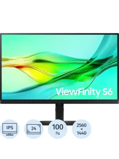 Монитор Samsung S60UD S24D604UAU(LS24D604UAUXCI)IPS/2560x1440/USB-C/DP/HDMI