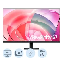 Монитор Samsung (LS32D700EAIXCI)32/4K UHD/VA/60Hz/350cd/5ms/HDMI/DP