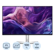 Монитор Dell 23.8 P2425H, 1920x1080, IPS, 100Гц, HDMI,DP,черный/серебристый