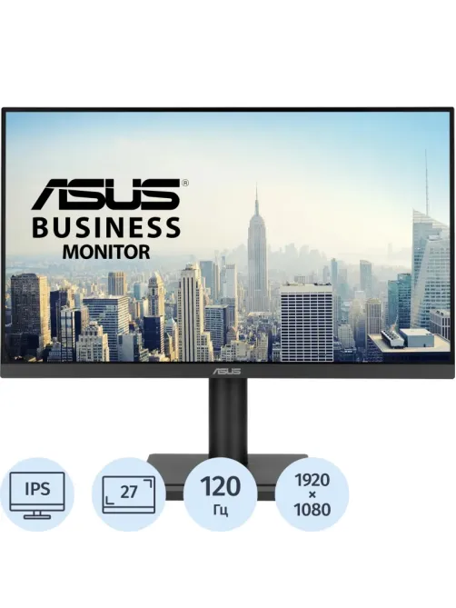 Монитор Asus 27 VA279QGS IPS,FHD,1ms,350cd,120Hz,D-sub,HDMI,DP,USBhub,HAS