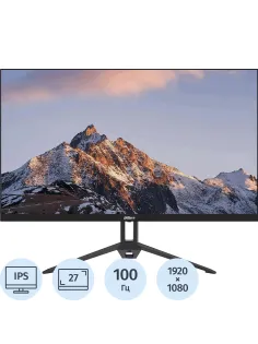 Монитор Dahua 27 DHI-LM27-B201E FHD/IPS/300cd/100Гц/VGA/HDMI/DP/черный