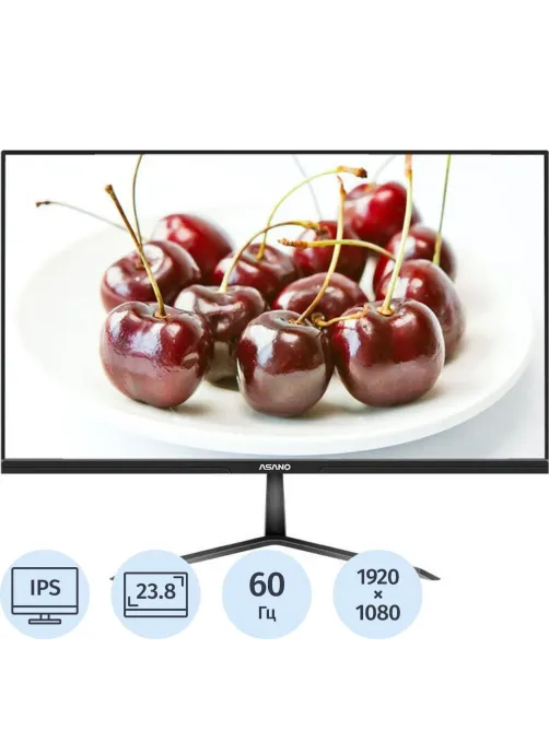 Монитор ASANO (M2401F)23,8/FHD/IPS/LCD/60Hz/250cd/6ms/HDMI/VGA