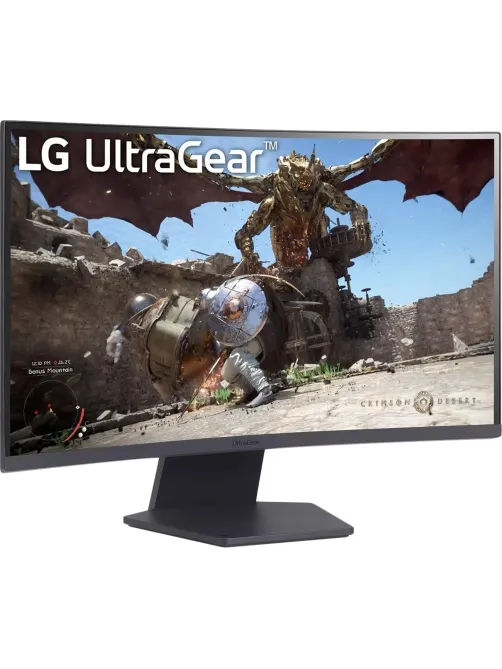 Монитор LG 27GS60QC-B 27 Curved VA/QHD/180Hz/1ms/2xHDMI/DP/300сd