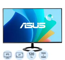 Монитор ASUS 27 VZ279HG IPS/FHD/1ms 250cd/120Hz VGA HDMI Black