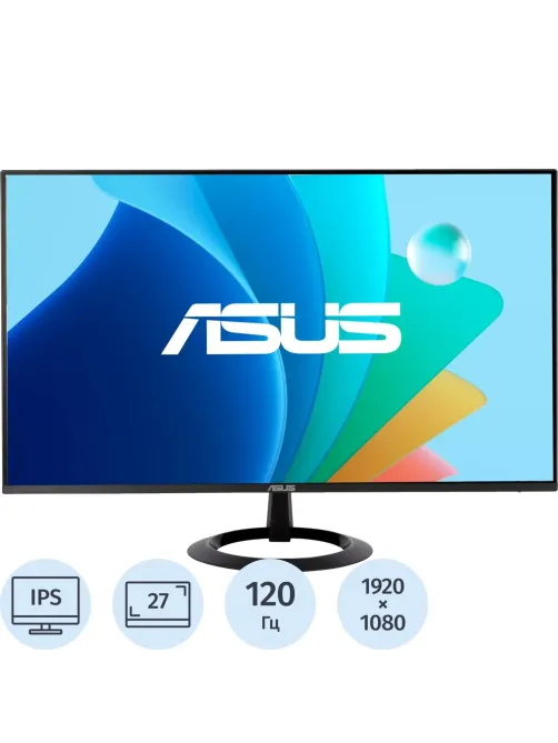 Монитор ASUS 27 VZ279HG IPS/FHD/1ms 250cd/120Hz VGA HDMI Black