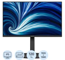 Монитор Philips 23,8 24B2U3301 FHD, IPS, HDMI, DP, USB, VESA