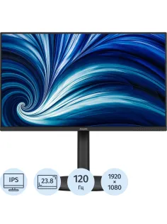 Монитор Philips 23,8 24B2U3301 FHD, IPS, HDMI, DP, USB, VESA