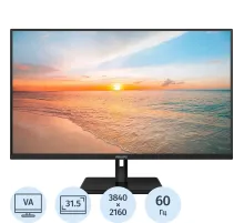 Монитор Philips 32E1N1800LA 31.5 4K/VA/60Гц/300cd/DP/HDMI/черный