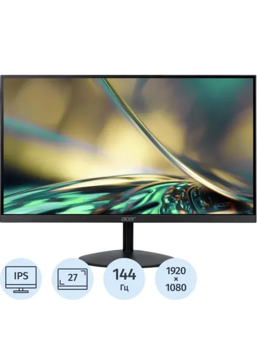 Монитор Acer 27 SA272P1bi (UM.HS2CD.101)16:9, IPS, FHD, 144Hz,VGA,HDMI