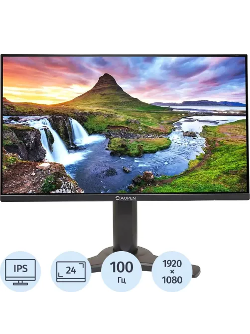 Монитор Aopen 24CL2YEbmirx (UM.QC2EE.E01)23.8/IPS/1ms/HDMI/VGA/100Hz/250cd
