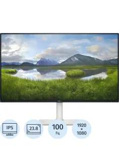 Монитор Dell 23.8 S2425H, 1920x1080, IPS, 100Гц, 2хHDMI, черный/белый