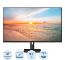 Монитор Philips (27E1N1100A)27/FHD/IPS/100Hz/250cd/4ms/HDMI/VGA