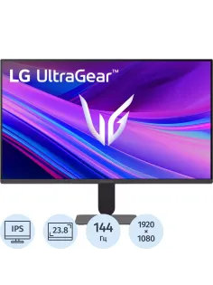 Монитор LG 23.8 UltraGear 24G411A-B FHD/IPS/250cd/144Гц/HDMI/DP/черный