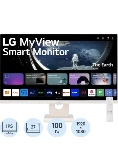 Монитор LG 27 LG 27U511SA-W WHITE IPS/100Гц/5 ms/2xНDMI.4, +WiFi