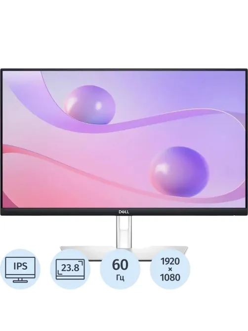 Монитор Dell 23.8 P2424HT 1920x1080 Touch USB-C Hub, HDMI, DP
