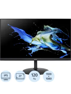 Монитор Acer Vero (UM.HB2CD.G03)27/FHD/IPS/120Hz/250cd/1ms/HDMI/VGA