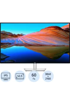 Монитор Dell 42.5 U4323QE 4K 3840x2160 IPS LED UltraSharp USB-C Hub,DP,HDMI