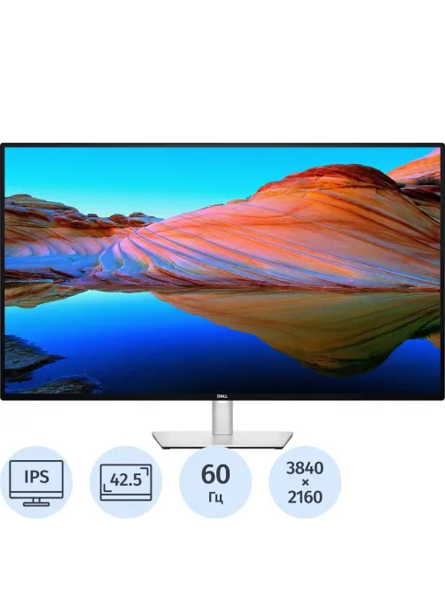Монитор Dell 42.5 U4323QE 4K 3840x2160 IPS LED UltraSharp USB-C Hub,DP,HDMI