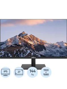 Монитор Dahua 27 DHI-LM27-A221Y FHD/IPS/250cd/144Гц/HDMI/VGA/черный