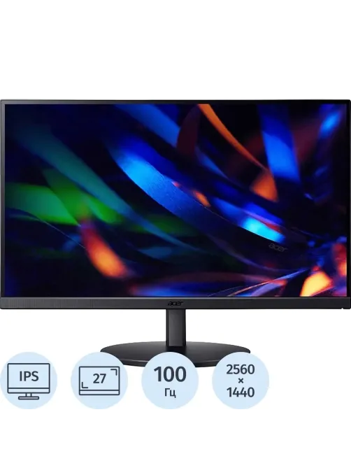 Монитор Acer Vero (UM.HB2CD.304)27/WQHD/IPS/100Hz/350cd/1ms/HDMI/DP