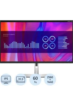 Монитор Dell 32 P3223DE IPS HDMI HAS Piv 350cd 2560x1440 60Hz DP USB