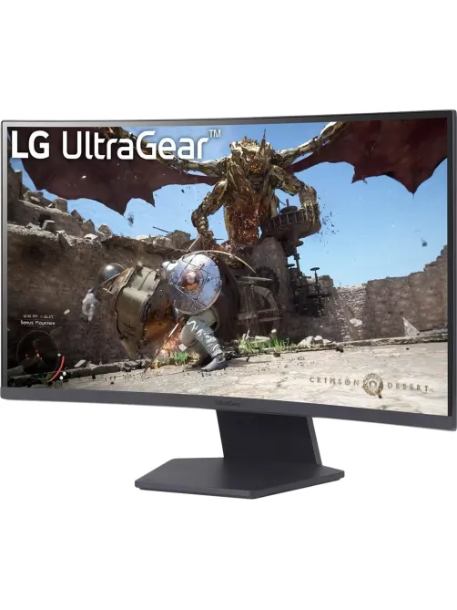 Монитор LG 27GS60QC-B 27 Curved VA/QHD/180Hz/1ms/2xHDMI/DP/300сd