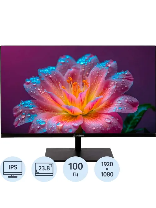 Монитор  IRBIS MIR View24 23.8''(FHD,IPS,VGA,HDMI,DP(R24FIDS123.100_MIR)