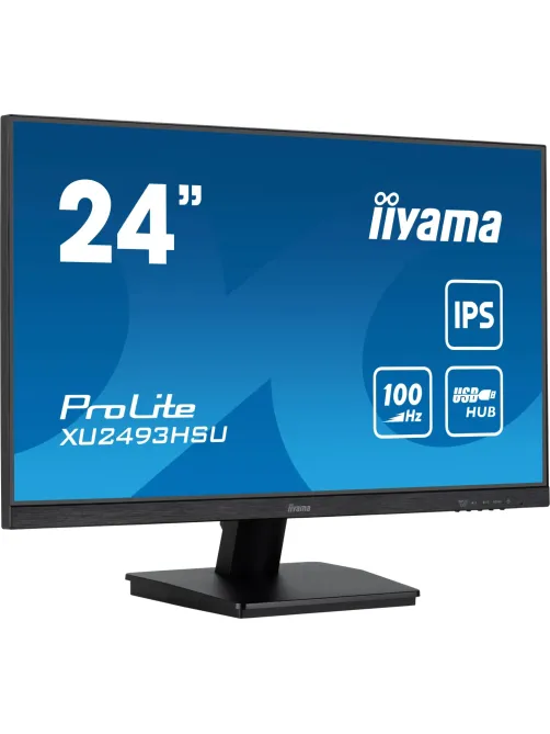 Монитор Iiyama 23.8 ProLite XU2493HSU-B7 FHD/IPS/100Гц/HDMI/DP/USB/черный