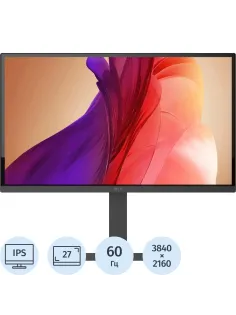Монитор LG 27 27U730A-B UHD/IPS/60Гц/2хHDMI/DP/черный