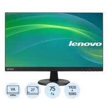 Монитор 27 Lenovo C27-40 VA HDMI 250cd 75Hz FreeSync VGA FHD(63DDKAT6UK)