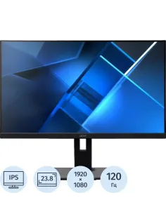 Монитор Acer B247YGbmiprzx 23,8'' FHD/IPS/120Гц/HDMI/DP/черн(UM.QB7CD.G05)
